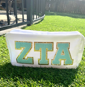 ZTA Chenille Patch Pouch