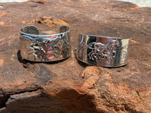 Load image into Gallery viewer, Silver Horse Bangel Cuffs