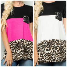 Load image into Gallery viewer, Colorblock PLUS Top - The Barron Boutique