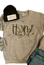 Load image into Gallery viewer, Home Girl Splatter Paint Sweatshirt
