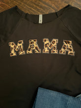 Load image into Gallery viewer, Leopard Mama Patch Sweatshirt