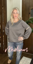 Load image into Gallery viewer, Laced Sleeves Sweatshirt - The Barron Boutique