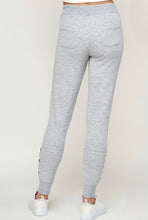 Load image into Gallery viewer, Triple Button Fleece Joggers (Various Colors)