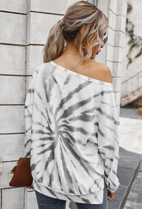 Loose Tie Dye Top - The Barron Boutique