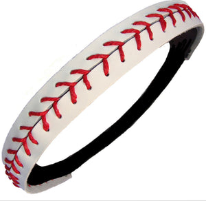 No -Slip Leather Softball/Baseball Headbands - The Barron Boutique