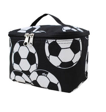 Load image into Gallery viewer, Soccer Cosmetic Travel Bag - The Barron Boutique