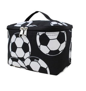 Soccer Cosmetic Travel Bag - The Barron Boutique