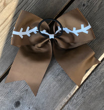 Load image into Gallery viewer, Sports Hair Bows (Football &amp; Baseball) - The Barron Boutique