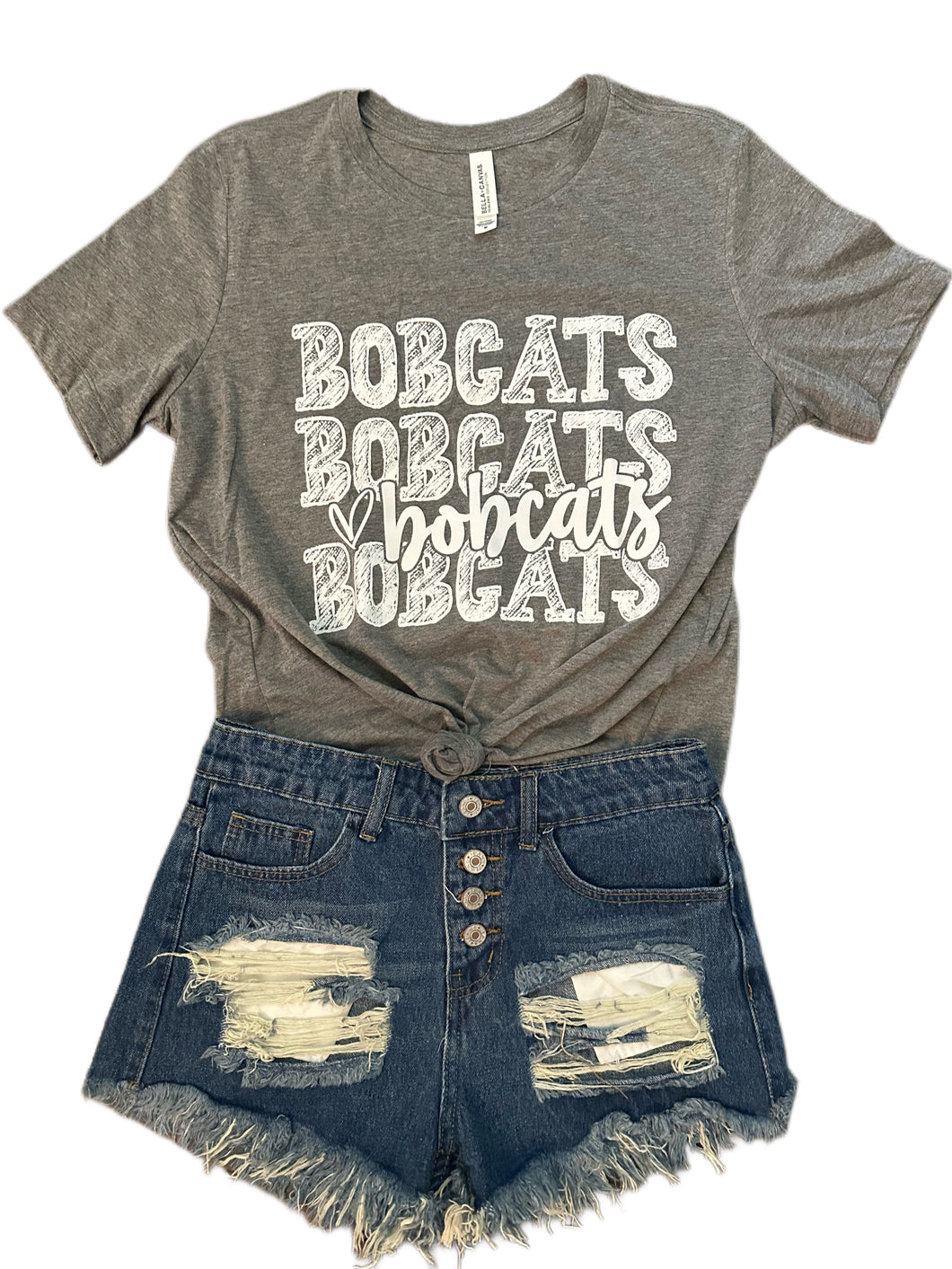 Bobcat Chalk Tee (Adult & Youth)