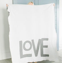 Load image into Gallery viewer, Oversized LOVE Throw Blanket