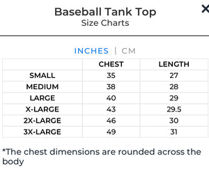 Baseball Laces Tank