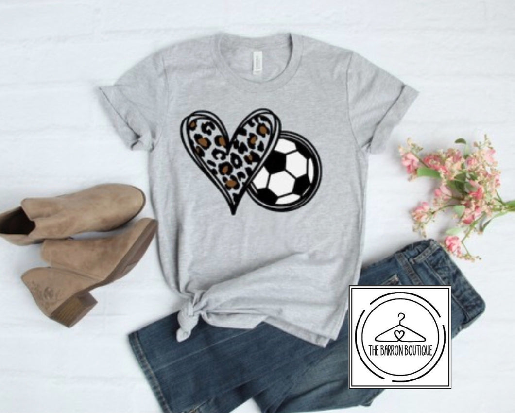 Soccer Love Tee - The Barron Boutique