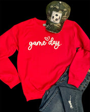 Load image into Gallery viewer, Game Day Heart Sweatshirt