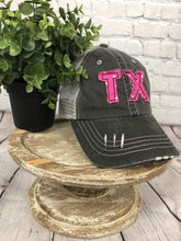 Load image into Gallery viewer, Pink Polka Dot Texas Trucker Cap - The Barron Boutique