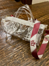 Load image into Gallery viewer, Clear Mini Duffel Texas A&amp;M Purse