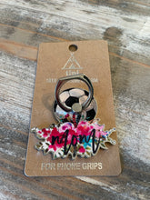 Load image into Gallery viewer, Soccer Mom Cell Phone Finger Grip &amp; Stand