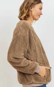 Plush Pullover - The Barron Boutique