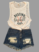 Load image into Gallery viewer, Resting Baseball Face Tank or Tee