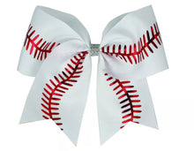 Load image into Gallery viewer, Sports Hair Bows (Football &amp; Baseball) - The Barron Boutique