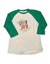 Load image into Gallery viewer, Santa Baby Raglan