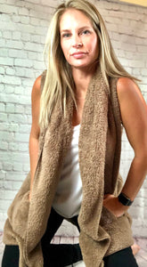 Sherpa Mary Cardigan (3 colors)