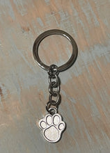 Load image into Gallery viewer, Paw Print Keychains