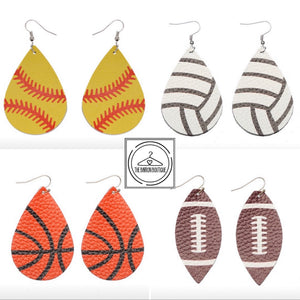 Game Time Earrings - The Barron Boutique