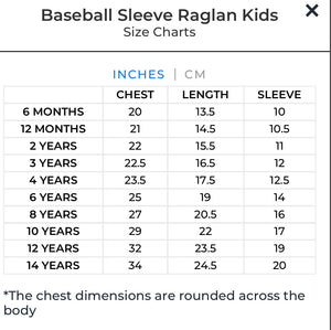 Youth Baseball Raglan