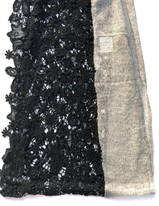 Floral Lace Infinity Scarf - The Barron Boutique
