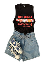Load image into Gallery viewer, Hot Dogs &amp; Homeruns Tank Top