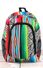 Load image into Gallery viewer, Slithering Serape Medium Backpack