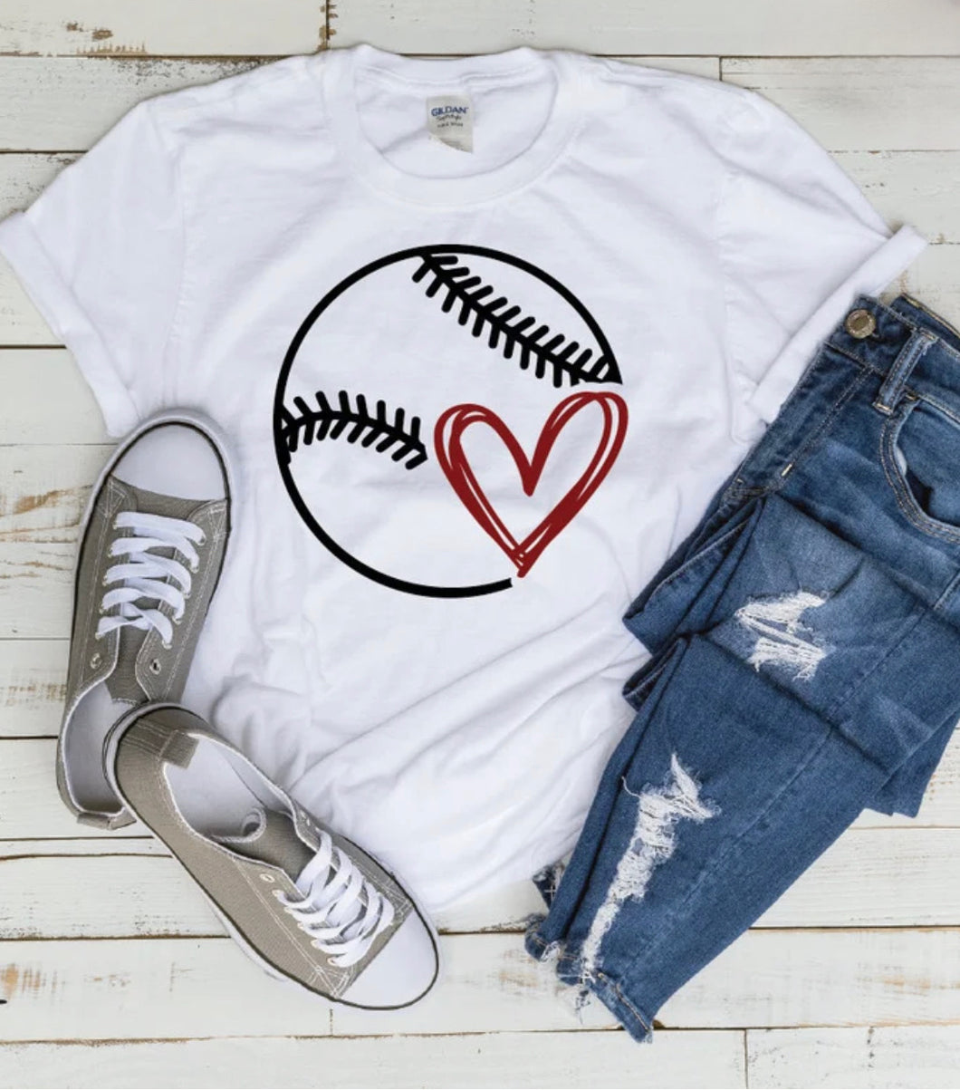 Baseball/Softball Love Tee