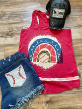Load image into Gallery viewer, Over the Rainbow Bleached Tank