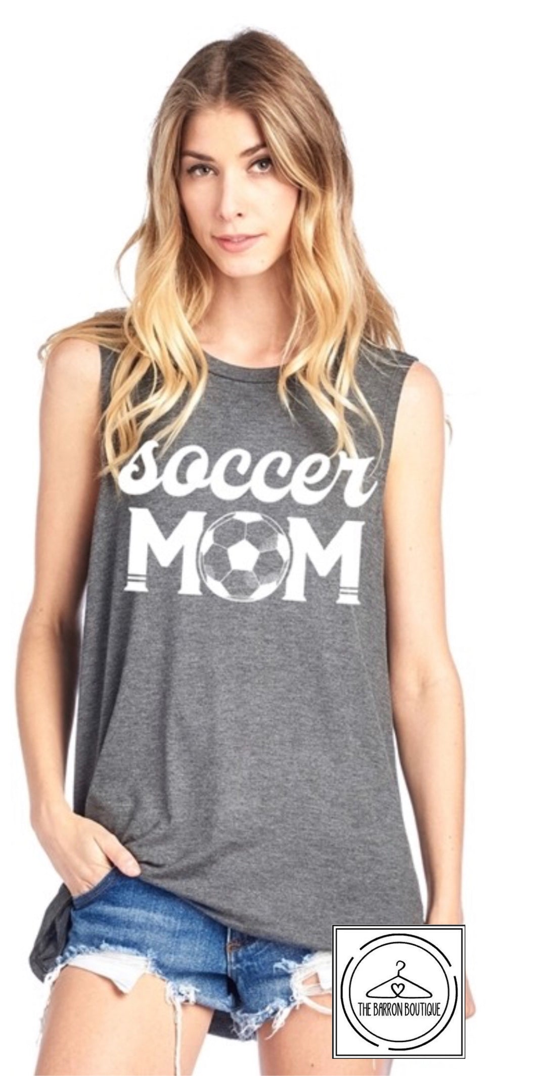 Soccer Mom Tank - The Barron Boutique