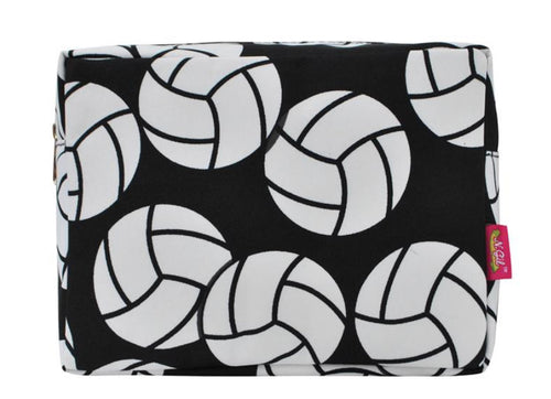 Volleyball Cosmetic Travel Bag - The Barron Boutique