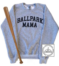 Load image into Gallery viewer, Ballpark Mama Sweatshirt - The Barron Boutique