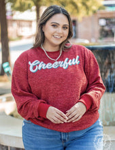 Load image into Gallery viewer, Cheerful &amp; Sparkly Sweatshirt