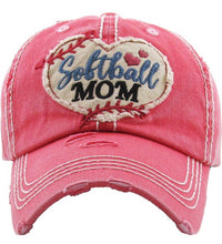 Load image into Gallery viewer, Baseball &amp; Softball Themed Caps - The Barron Boutique