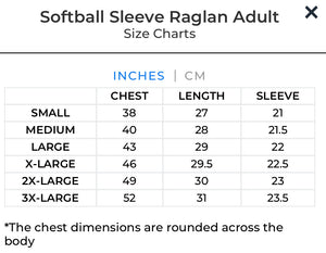 Softball Raglan (Adult & Youth)