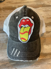 Load image into Gallery viewer, Softball Themed Caps