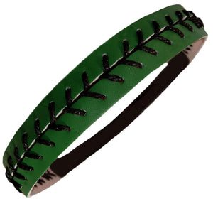 No -Slip Leather Softball/Baseball Headbands - The Barron Boutique