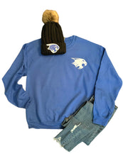 Load image into Gallery viewer, Coming &amp; Goin’ Bobcat Sweatshirt (Black or Royal)