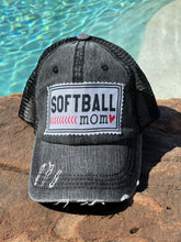 Load image into Gallery viewer, Softball Themed Caps