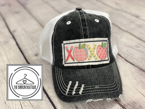 XOXO Teacher Cap - The Barron Boutique