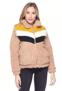 Sherpa Bomber - The Barron Boutique