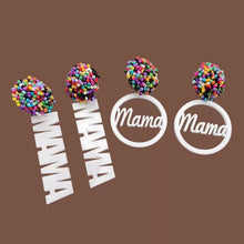 Load image into Gallery viewer, Acrylic MAMA Earrings (Various Styles)