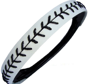 No -Slip Leather Softball/Baseball Headbands - The Barron Boutique