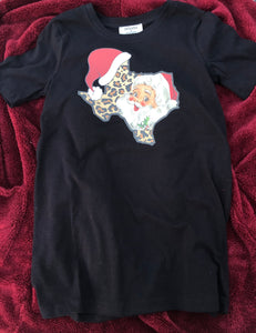 Texas Santa Tee - The Barron Boutique