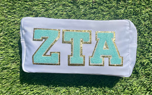 ZTA Chenille Patch Pouch