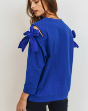 Load image into Gallery viewer, Royal Bow Sweathshirt - The Barron Boutique